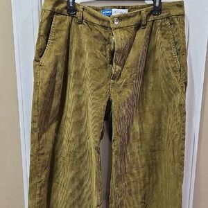 Old Navy Women's Corduroy Flare Pants - Olive